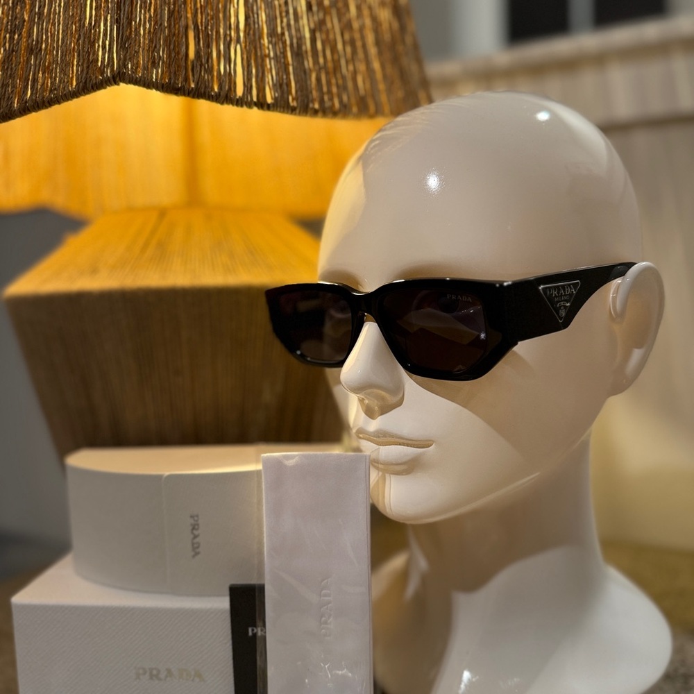 Prada Dark-Toned Men's Sunglasses SPR09Z